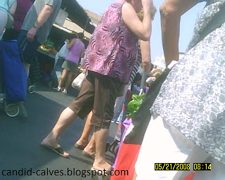 milf candid muscular calves fetish