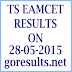 TS Eamcet Results 28th May 2015