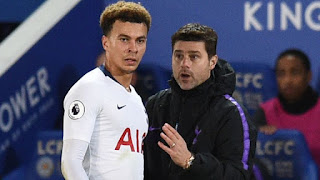 Dele Alli and Tottenham Hotspur Boss Mauricio Pochettino