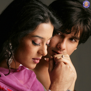 Shahid Kapoor and Amrita Rao in Vivah, vivah movie, rajshri productions, bollywood, bollywood movies, Bollywood romantic movies, romance