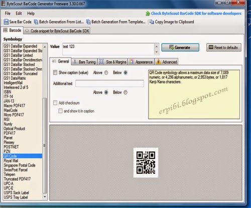 Download Software Pembuat BarCode Gratis ~ ERPIBI