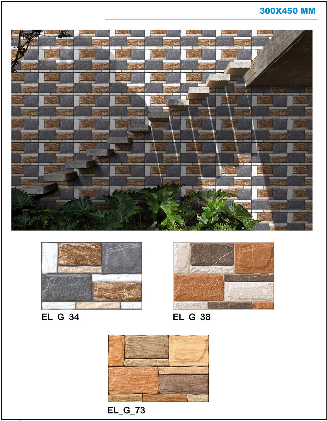 front elevation tiles design for home front house