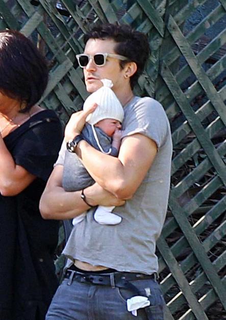 orlando bloom baby photos. Orlando Bloom#39;s Baby Boy Flynn