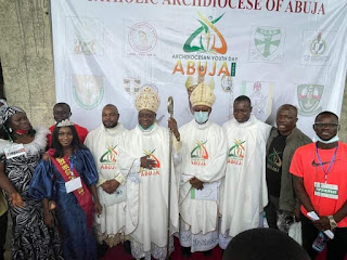 Homily of Archbishop I.A Kaigama on the Catholic Archdiocesan Youth Day Abuja at Cathedral of the Twelve Apostles on Friday August 7, 2021