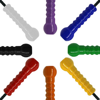 Design your own jump rope! Pick from a rainbow of handle colors from Holgate Toys.