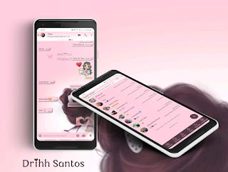 Rosas Theme For YOWhatsApp & Fouad WhatsApp By Driih Santos