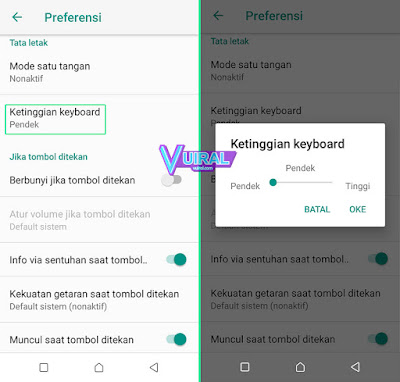 Cara Mengganti Ketinggian Keyboard WA Di Android Menggunakan Gboard