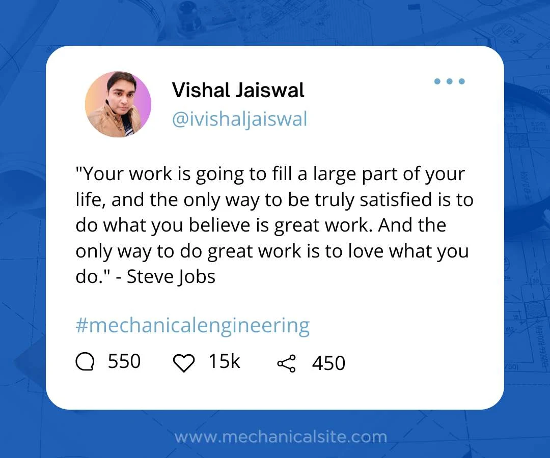 "Your work is going to fill a large part of your life, and the only way to be truly satisfied is to do what you believe is great work. And the only way to do great work is to love what you do." - Steve Jobs