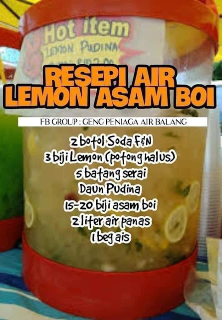 RESEPI AIR BALANG