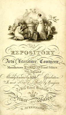Front cover of Ackermann's Repository  Volume 5 (1811)