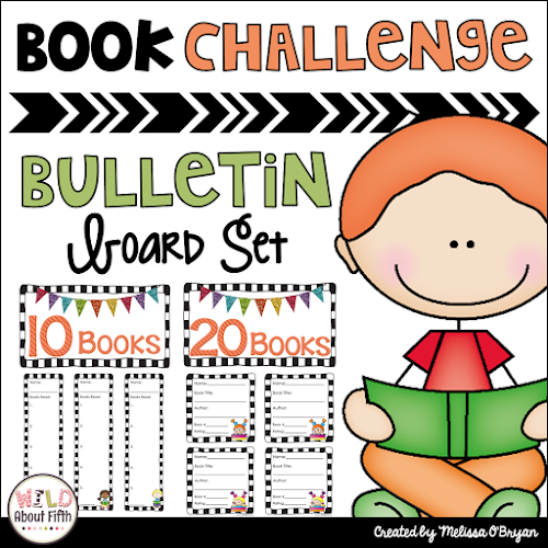 Show how many books your students have read this year with this bulletin board set.