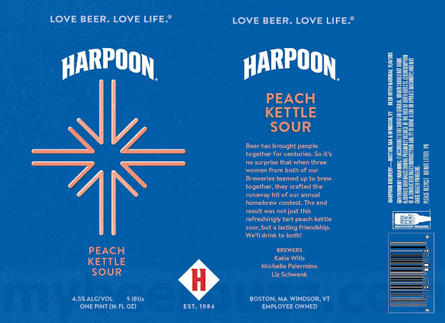 Harpoon Adding American IPA & Peach Kettle Sour 16oz Cans