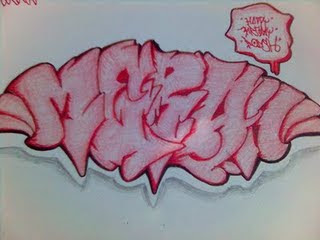 Graffiti sketches Blackbook