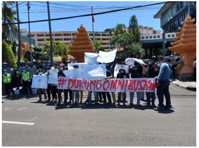 Gelar Aksi Damai, GASPOL Nyatakan Dukung Omnibus Law UU Cipta Kerja