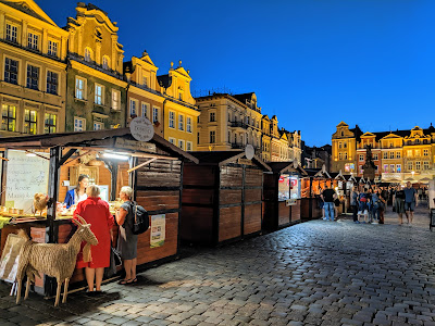 old town poznan town square good tast festival