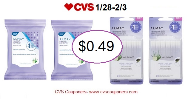 http://www.cvscouponers.com/2018/01/hot-pay-049-for-almay-makeup-remover.html