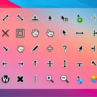 صور مؤشرات Windows 7 وWindows 10 وMacOS القياسية بتنسيق PNG
