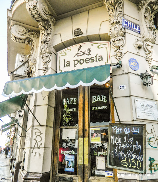 Café La Poesia em Buenos Aires