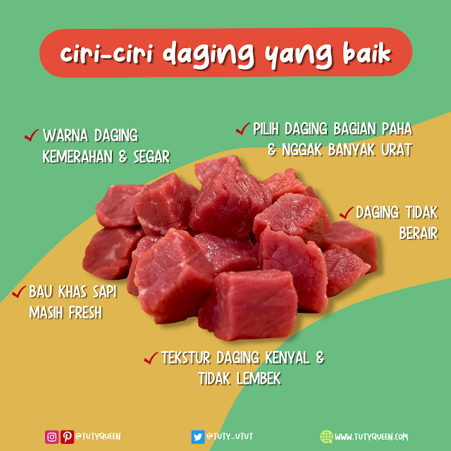 Tips memilih daging yang baik