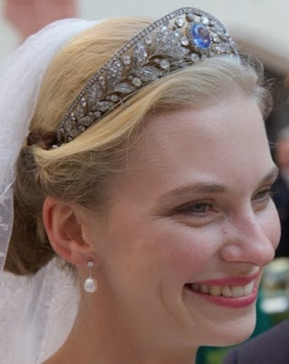 sapphire tiara luxembourg grand duchess marie adelaide archduchess gabriella austria