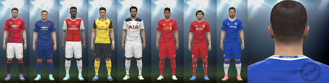 PES 2016 Premier League Kits Pack 16/17