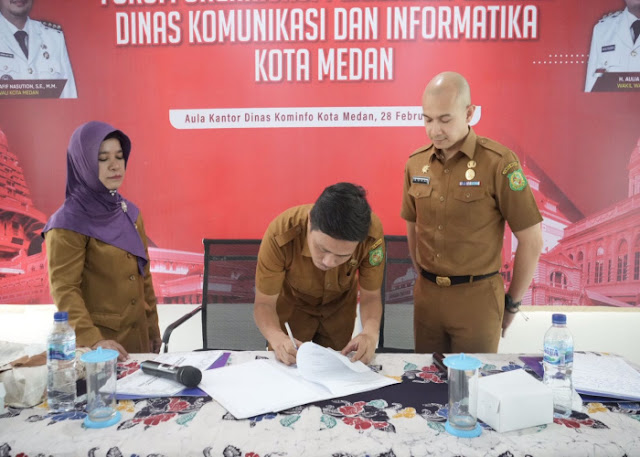 Dinas Kominfo Integrasikan Aplikasi Dan Data Perangkat Daerah Pemko Medan