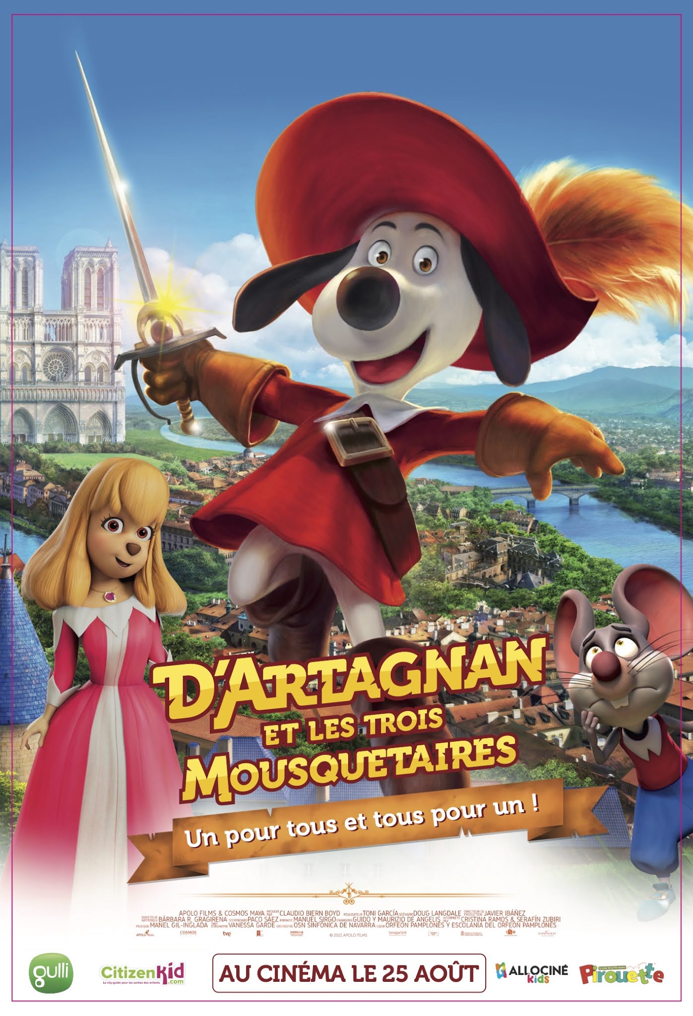 D'Artagnan et les trois mousquetaires