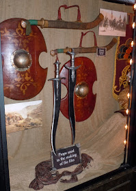 Prince of Persia sword and shield props
