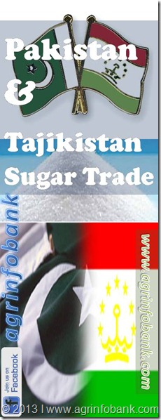 Pakistan & Tajikistan Sugar Trade