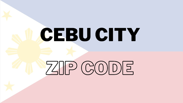 Cebu City Zip Code 