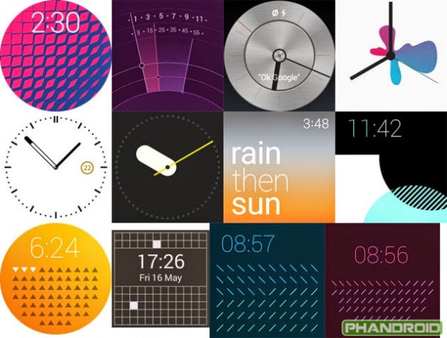 Se filtran imágenes de la actualización de Android Lollipop para Android Wear