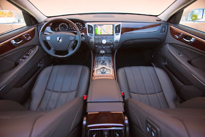 2011 Hyundai Equus Interior