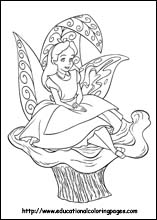 most beneficial alice in wonderland coloring pages