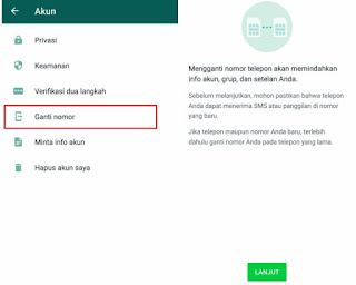 cara ganti whatsapp