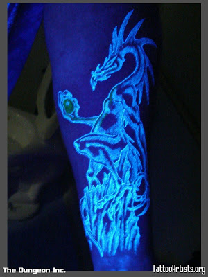 blacklight tattoos. Blacklight Ink Tattoos