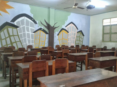 dekorasi ruang kelas sma terbaru