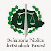 DPE PR - Defensoria Pública do Paraná.