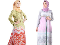 Gamis Jumputan Modern