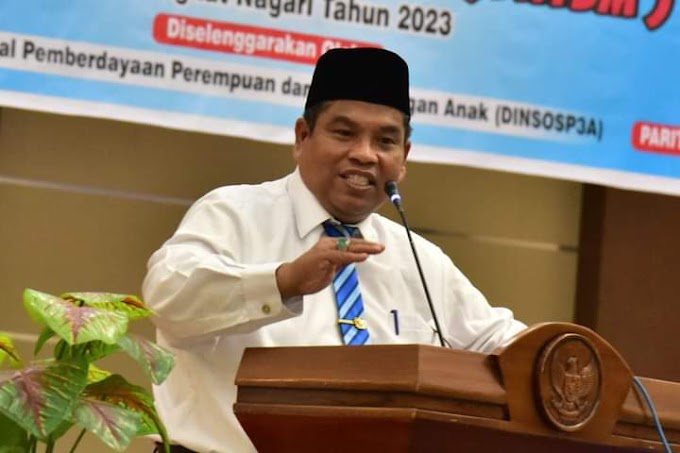 Suhatri Bur : Padang Pariaman  Selangkah Lagi Akan Raih KLA 2023 Kategori Nind