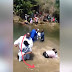 Lady Attacks Pastor And Drags Him Into The River During Church Baptism. 