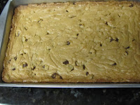 Chocolate chips Cookie bar