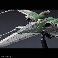 Bandai 1/72 X-Wing Fighter (Star Wars: The Rise of Skywalker) English Color Guide & Paint Conversion Chart