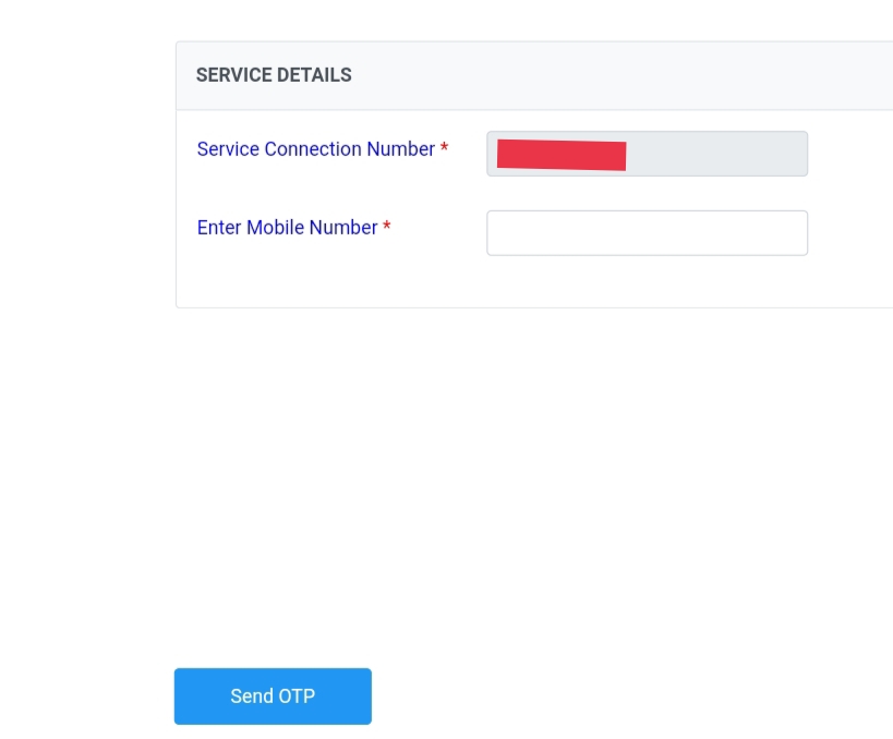 How to link Aadhar number with eb service number