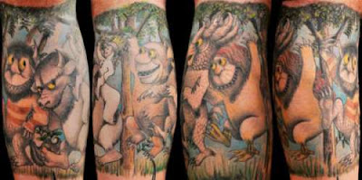 Where The Wild Things Are Tattoos @ sweetassugarman.blogspot.com