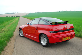 Alfa Romeo SZ Rojo Trasera