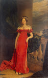 Portrait of Grand Duchess Maria Pavlovna by George Dawe - Portrait Paintings from Hermitage Museum