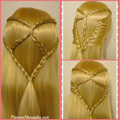 3 cute, easy, and quick half up hairstyles using braids. Video tutorial.