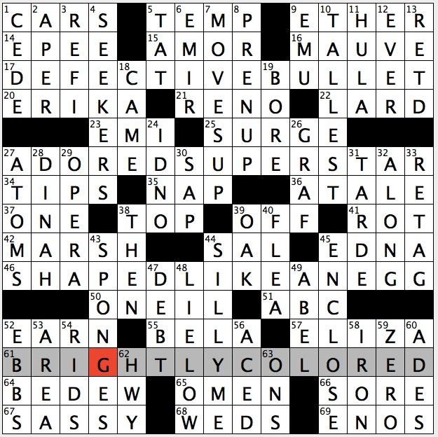 Rex Parker Does The Nyt Crossword Puzzle Baseball Great Buck Thu 6 30 16 1956 Jazz Blues Album With Exclamation Point Heavy Drinkers Informally Caligula S Love Tout S Stock In Trade