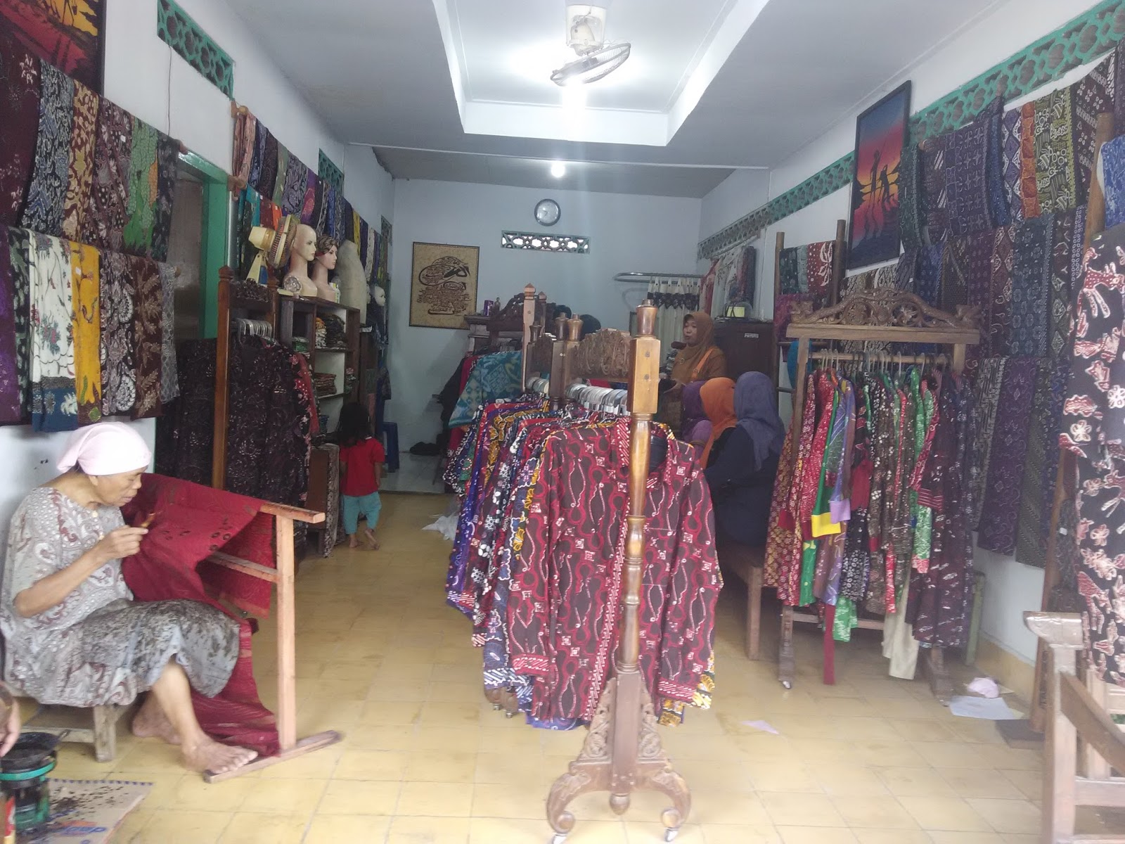 Desa Wijirejo Sentra  Kerajinan  Batik Bantul