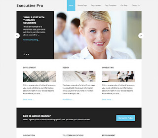 Executive Pro – Mobile Responsive Business Wordpress Theme - Genesis Framework - Studiopress Free Download